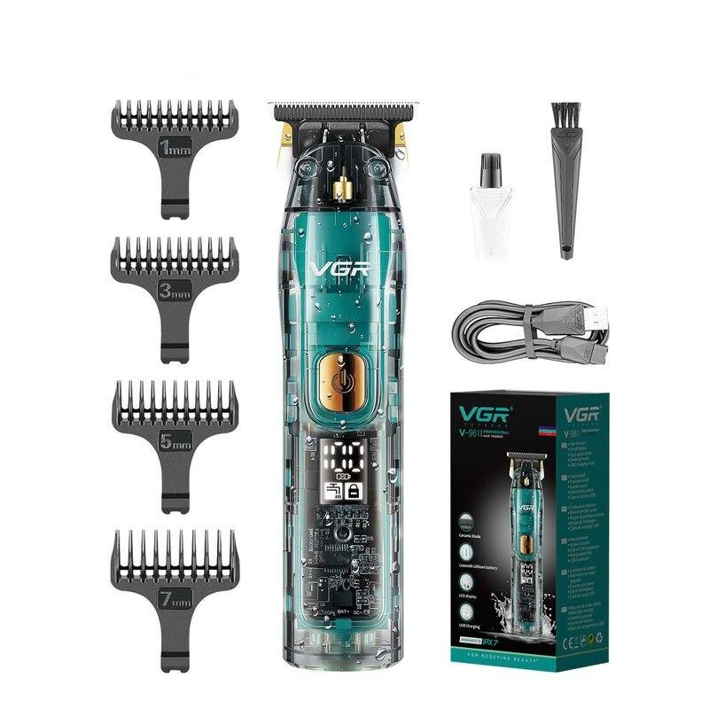 VGR Hair Trimmer Professional Trimmer Rechargeable Hair Clipper Waterproof Hair Cutting Machine T-Blade Trimmer for Men V-961 VGR Hair Trimmer Professional Trimmer Rechargeable Hair Clipper Waterproof Hair Cutting Machine T-Blade Trimmer for Men V-961