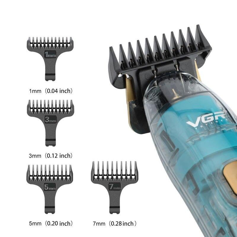 VGR Hair Trimmer Professional Trimmer Rechargeable Hair Clipper Waterproof Hair Cutting Machine T-Blade Trimmer for Men V-961 VGR Hair Trimmer Professional Trimmer Rechargeable Hair Clipper Waterproof Hair Cutting Machine T-Blade Trimmer for Men V-961